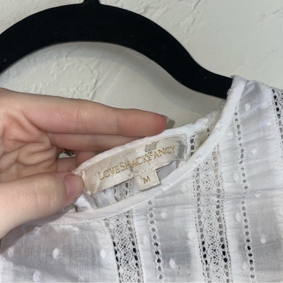 LoveShackFancy Natasha dress white size M. Excellent condition, worn once. - Picture 11 of 14